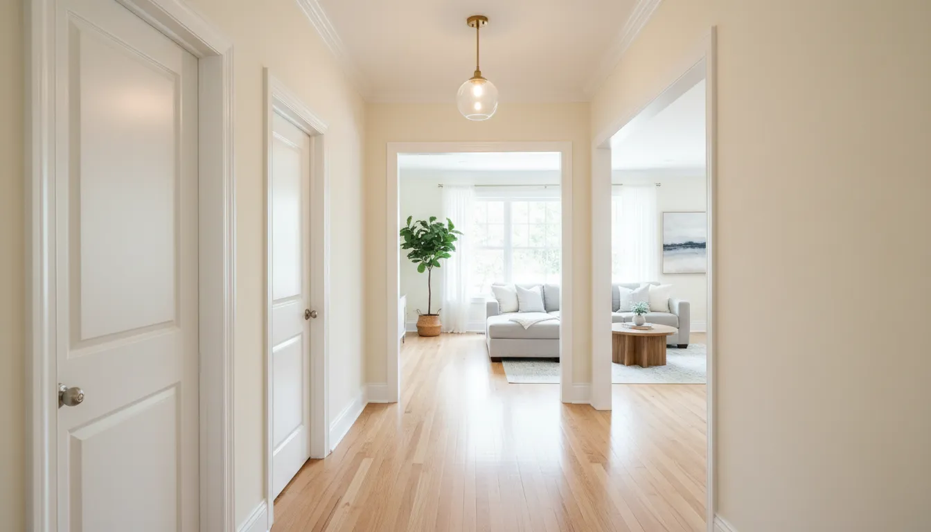 Whole home interior after painting